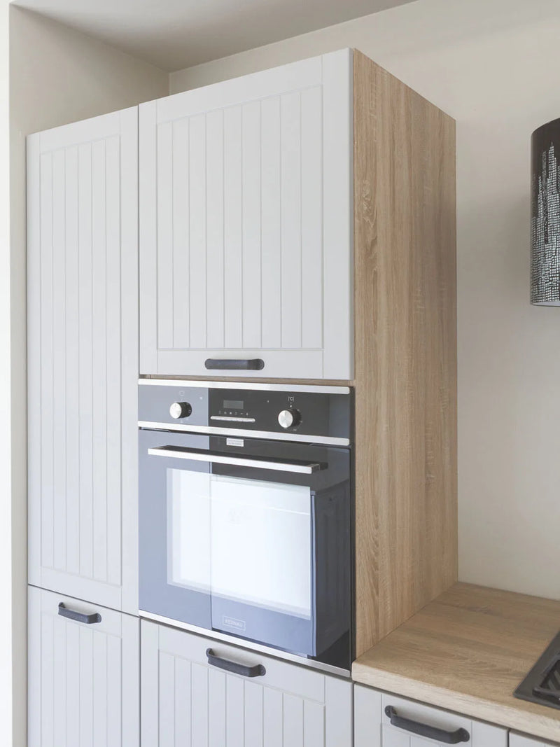 Kuchnia z frontami Bramka na IKEA FAKTUM - realizacja Ogony.pl Gdynia